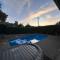 Resort style home pool spa sauna