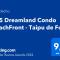 105 Condo Dreamland Apts BeachFront - Taipu de Fora - Marau