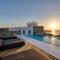 Mykonos Town Black Villa with Cave Heated Pool - Mykonos