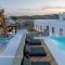 Mykonos Town Black Villa with Cave Heated Pool - Míkonosz