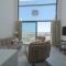Modern and spacious apartment with beautiful roof terrace and sea view