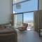 Modern and spacious apartment with beautiful roof terrace and sea view