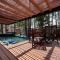 Casa con alberca y jacuzzi