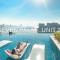 Luxus-Studio mit Private Beach in Top-Lage, Meerblick & Infinity Pool! - Dubaj