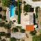 Dalmatian stone villa with heated pool