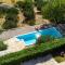 Dalmatian stone villa with heated pool