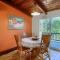 Orange Door Electric Fireplace bbq