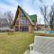 Riverfront A-Frame Cabin in Troy with Pool and Dock! - Troy