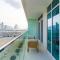Private Beachfront 1 Bed With 180 view of Marina Skyline