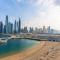 Private Beachfront 1 Bed With 180 view of Marina Skyline - Dubaj
