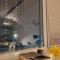 Yellow House - Duplex, Night view, White modern interior - Bucheon