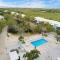 Overlooking Saltwater Lagoon Free Golf Cart-Kayaks