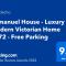 Immanuel House - Modern Victorian Home 1872 - Free Parking & Fast Fibre Optic WiFi - Edinburgh