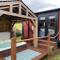 Luxury Railway carriage with own private hot tub - Clodock