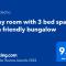 Cosy room with 3 bed spaces in a friendly bungalow - Bletchley