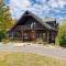 Large Log Cabin Chalet w/ Hot Tub - Horses & Lake!