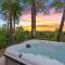 Best Views in Ellijay - Waffle Bar-King Bed-HotTub