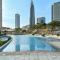 FIRST CLASS 1BR with full BURJ KHALIFA View - Dubaj