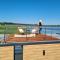 Houseboat in azy by Lake Jamno and Sea