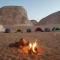 white desert safari camp