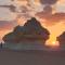 white desert safari camp