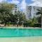 Exclusive building 6 people 3 cable televisions 2 swimming pools balcony,