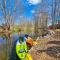 Outdoor Lounge am Belauer See mit Seezugang