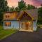 Happy Hideout, country livin with great mountain views, hot tub, arcades, fire pit, pets ok with fee - Cosby