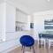 Luxe app Knokke-Heist met strand cabine