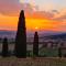 La Terrazza, Cetona, Toscana, bellissima casa rustica in pietra con giardino