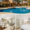 Holiday home first line beach with direct access to the pool and private garden - مربلة