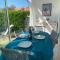 Les Baigneuses Pontaillac T2 jardin piscine