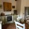Panoramic view from stone Apartment- Pool and A/C - Montevarchi