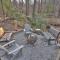 Luxury Cabin Sleeps 8 with creekside fire pit near Helen GA