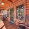 Wooded Cabin Mtn Views, Hot Tub and 2 Decks!