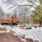 Hot Tub and Fire Pit Lakefront Cabin in White Haven