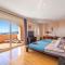 Beachside villa with panoramic sea views