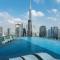 HausReserv at Paramount Midtown Hotel - Infinity Pool with Burj Khalifa View - Luxury Apartments - Dubaj