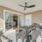 Steps to Ocean Water-View Carolina Beach Unit!
