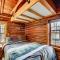 Michigan Log Cabin with Pere Marquette River Views - Branch Township