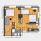 Family Apartment3 Meppen 6Pers, 3Betten, Küche, Backofen, Smart-TV