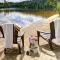 Front RIVER private BEACH 2 HOT TUBS 15 p SAUNA - Labelle