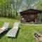 wooden cabin in nature