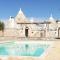 Trullo with swimming pool. Charme&relax