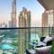 Spacious and Overlooking Burj & Fountains - Dubaj