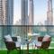 Spacious and Overlooking Burj & Fountains - Dubaj