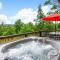 Modern Cabin w Mountain View Hot Tub & Fire Pit