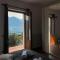 Appartamento Tivano, balcone con vista lago