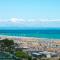 Sea view apartment with balcony and swimming pool