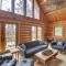 Hand-Crafted Cabin with Whitefish Lake Views!